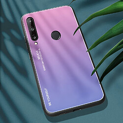 Coque en TPU dégradé de couleur rose-mauve pour votre Huawei P40 lite E/Y7p