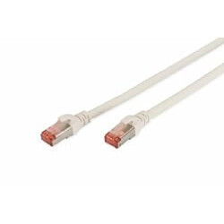 Digitus DK-1644-050-WH-10 câble de réseau 5 m Cat6 S/FTP (S-STP) Blanc (CAT6 S-FTP Patchk.,5m, Weiß - 10x CAT 6 S-FTP Patchkabel, Cu, LSZH AWG 27/7, Länge 5 m, Farbe Weiß)