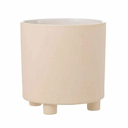 Paris Prix Cache-Pot Déco en Céramique Sable 27cm Beige