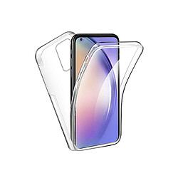 PHONECARE Coque 3x1 360° Impact Protection pour Oppo Reno 8 Lite - Transparent