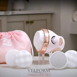 Venteo - VELFORM - Vibratone Pro Masseur Amincissant Sculptant Circulaire - Technologie de vibration modulante, raffermit et tonifie la peau + 4 accessoires