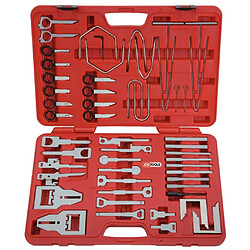 KS Tools Jeu d’outils pour montage et démontage d'autoradio 52 pcs