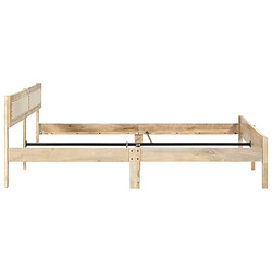 Acheter Maison Chic Lit adulte - Lit simple Cadre de lit,Structure du lit Contemporain Bois de manguier massif 200 cm -MN65285