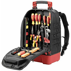 Wiha 45528 Elektriker Werkzeugrucksack bestückt 28teilig (L x B x H) 385 x 260 x 530 mm (45528)