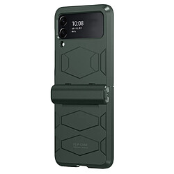 Coque en TPU anti-dérapant vert pour votre Samsung Galaxy Z Flip3 5G