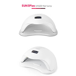 Avis Universal Lumière UV LED Sun5 Plus 48W Sèche-ongles Durcissement Tous types de gel 99S Cryogenic 36 Lumière UV Deux mains Nail Art Machine | Sèche-ongles(blanche)