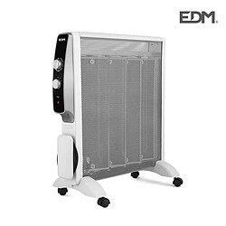 Radiateur Mica EDM 07197 Blanc 1000 W/2000 W