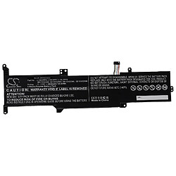 vhbw Batterie compatible avec Lenovo IdeaPad 3-15 ordinateur portable (3950mAh, 11,1V, Li-polymère)