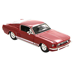 Maisto Modèle réduit de voiture : Ford Mustang GT 1967 Echelle 1/24 Rouge