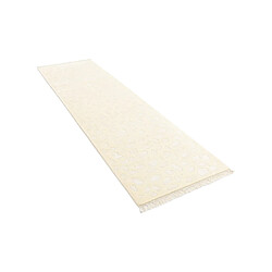 Vidal Tapis de couloir en laine 300x84 beige Darya