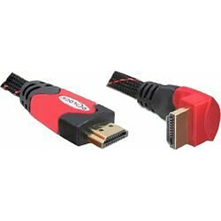 Delock 82688 coudé A / A 5m Câble HDMI 1.4