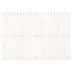 Avis vidaXL Tête de lit murale Blanc 159,5x3x110 cm Bois massif de pin