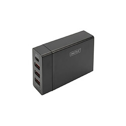 DIGITUS Adaptateur de charge universel USB, 4 ports, noir ()