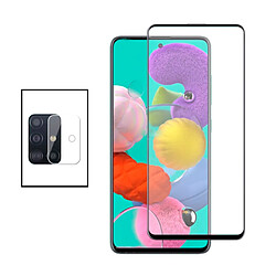 PHONECARE Kit Film Caméra Arrière + Film de Verre Trempé 5D Full Cover pour Samsung Galaxy A51 5G