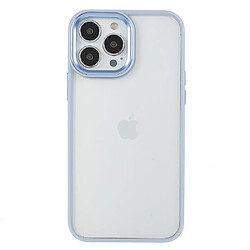 Coque en TPU + acrylique Anti-rayures, avec protection de l'objectif de l'appareil photo bleu pour votre iPhone 13 Pro 6.1 pouces