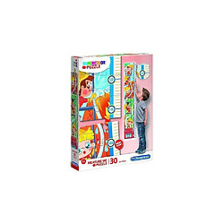 Clementoni PUZZLE Measure Me 30 pieces - L'échelle des pompiers