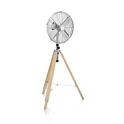 Tristar Ventilateur métallique de 40 cm sur pied en bois 50W