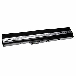 vhbw batterie compatible avec Asus X52JC, X52JE, X52JG, X52JK, X52JR, X52N, X5I, X67, X8C laptop (5200mAh, 10.8V, Li-Polymère, noir)