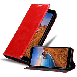 Cadorabo Coque Xiaomi RedMi 7A Etui en Rouge