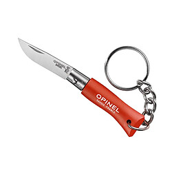 OPINEL - 92272 - SACHET 6 PORTE-CLES OPINEL N.2 ORANGE INOX