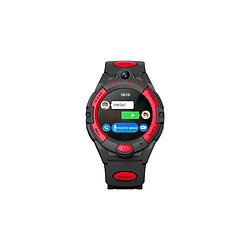 Eko Montre Connectée 4G GPS Caméra Waterproof IPX7 avec Boussole Noir / Rouge