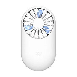 AF03 Mini Ventilateur Portatif Portatif de Chargement USB avec Contrôle à 2 Vitesses (Blanc)