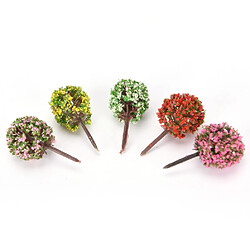 Acheter Wewoo Décoration de maison de jardin miniature d'arbre artificiel de 3 PCSlivraison aléatoire de couleur