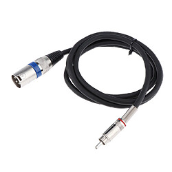 Acheter phono rca vers xlr cordon de connexion audio stéréo pour câble hifi 150cm