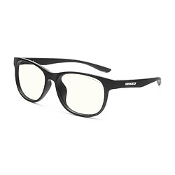 GUNNAR Lunettes anti lumière bleue enfant - RUSH - 12-18 ANS | Couleur : ONYX | Teintes : CLEAR (35% de filtration de la lumière bleue)