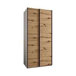 Abiks Meble Armoire à portes battantes Lux 1 245,5/100/64 2 portes