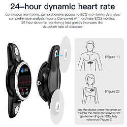 Avis Yonis Montre Connectée ECG Rouge IP67 Bluetooth