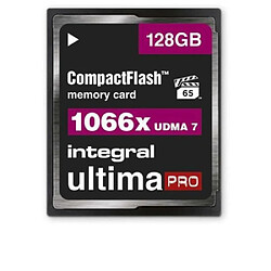 Integral Ultima Pro Carte Mémoire 128Go CFast 160Mo/s Noir