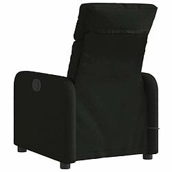 Acheter Maison Chic Fauteuil Relax pour salon, Fauteuil de massage inclinable électrique Noir Tissu -GKD21441