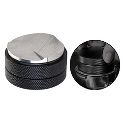 Acheter 2pc 51mm Café Tamper En Acier Inoxydable Espresso Distributeur Niveleur Outil Barista