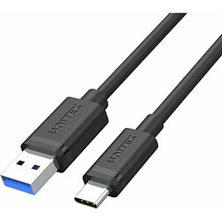 Unitek C14103BK Câble USB 3.1 type A Type C M-M 3M Transfert jusqu'à 5 Gbit/s Fils de cuivre de qualité supérieure Synchronisation et charge pour MacBook/Chromebook Pixel