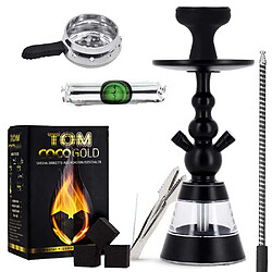 Pack chicha 3B Tom Cococha + Tuyau Marrakech + Chauffe-Charbon + Foyer + Charbons