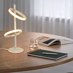 Acheter ZMH LED Table Lamp White Whonzimmer Modern Ring Rotatable Table Lamp