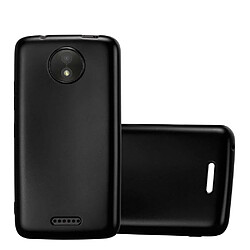 Cadorabo Coque Motorola MOTO C Etui en Noir