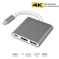 Universal L'adaptateur à bouchon USB Pro/Air 3 pour Apple Notebook prend en charge le mode DEX de Samsung et le HDMI de PD USB 3.0.