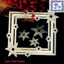 Acheter Wewoo Couteau à découper à la bordure Pentagramme Matière Scrapbook DIY