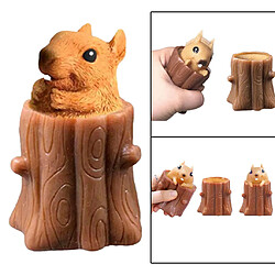 Acheter Squeeze Squirrel Cup Jouets Relaxation Trick Toy Anti-anxiété Stress Relief