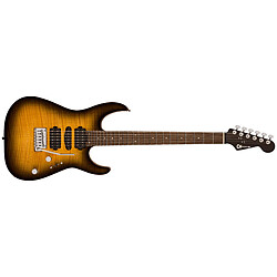 MJ DK24 HSH 2PT Antique Burst Charvel