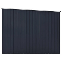 Avis vidaXL Abri de jardin Anthracite 195x198x159 cm Acier galvanisé