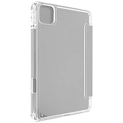 Avizar Étui pour Xiaomi Pad 6 et 6 Pro Support Stand Mise en veille Smart Cover Argent