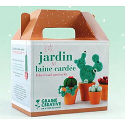 Graines Creatives Kit en Laine Cardee Jardin - Coffret creatif