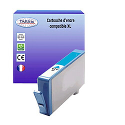 Cartouche compatible avec HP OfficeJet E710A, E710N remplace HP 920XL Cyan - T3AZUR