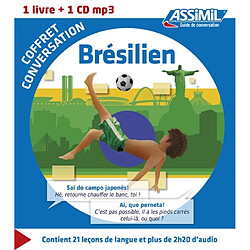 Coffret conversation brésilien : 1 livre + 1 CD MP3