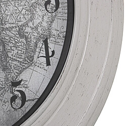 Avis Horloge Murale Alexandra House Living Blanc Plastique 58 x 58 x 5 cm