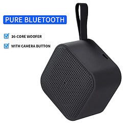 Universal Haut-parleur Bluetooth HiFi Métal Mini Portable Sans Fil Lecteur de Musique Auxiliaire Extérieur Radio FM Ordinateur Stéréo Haut-parleur Portable (Noir) pas cher