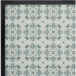 The Home Deco Factory Tapis en PVC imprimé mosaique 40 x 60 cm.